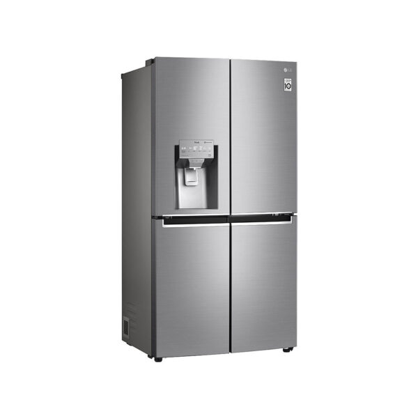 LG 674 litres Side by Side Refrigerator, Noble Steel - Image 4