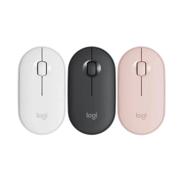 Logitech M350 WHITE Optical Wireless Mouse - Image 2