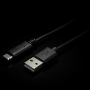 StarTech 3ft USB-C to USB-A Cable – USB 2.0 Type-C to A M/M – 1m Black