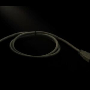 Eaton Tripp Lite USB 2.0 A to B Cable – Left-Angle USB-A Male – 3ft – Black