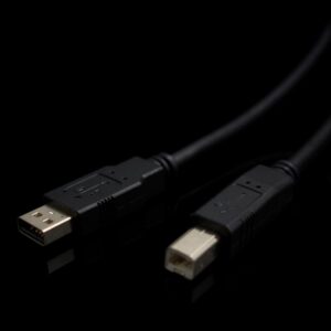StarTech 6ft USB 3.0 A to Left-Angle Micro-B Cable – Slim Flexible Black